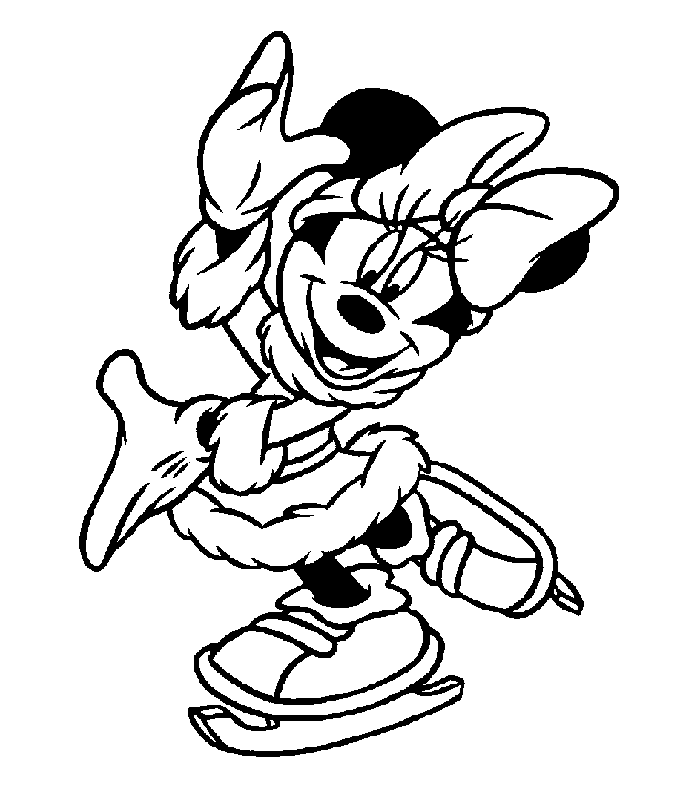 Minnie Mouse Clip Art Black And White | Clipart library - Free 