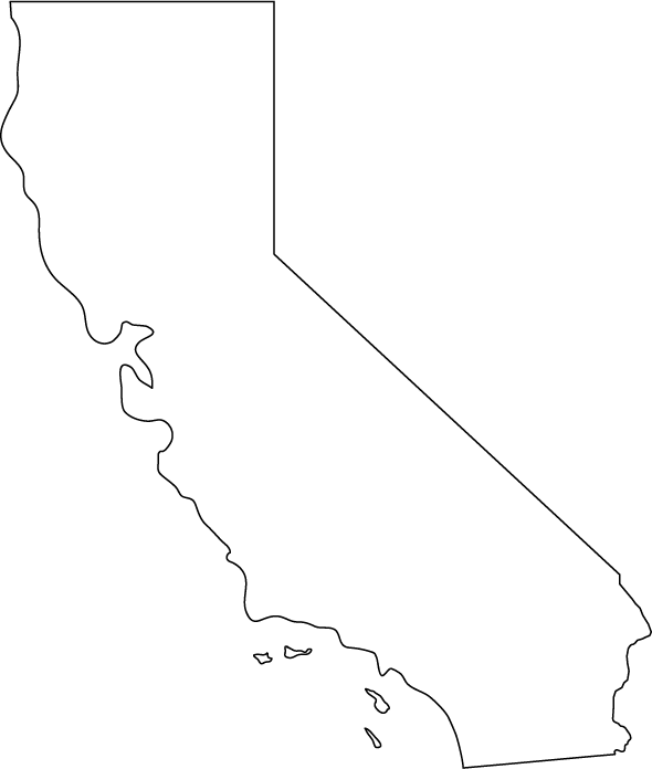 Free California Outline, Download Free California Outline png images ...