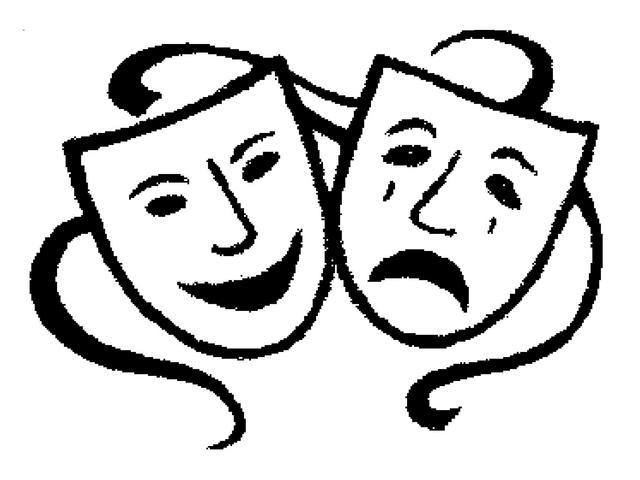 Images Of Theater Masks - Clipart library