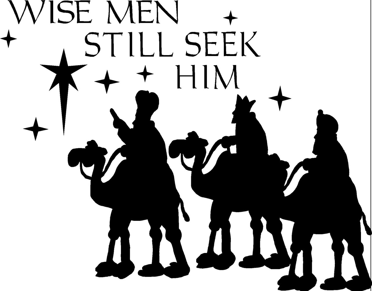 4. Three Wise Men Nail Art Stickers - wide 1