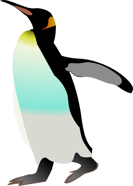 Emperor Penguin clip art Free Vector 