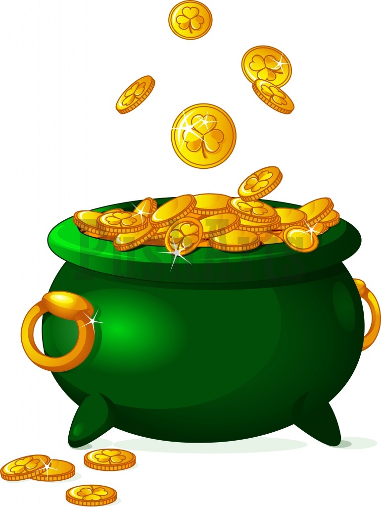 Pot of gold ? PushArts - Royalty free stock illustrations, vectors 