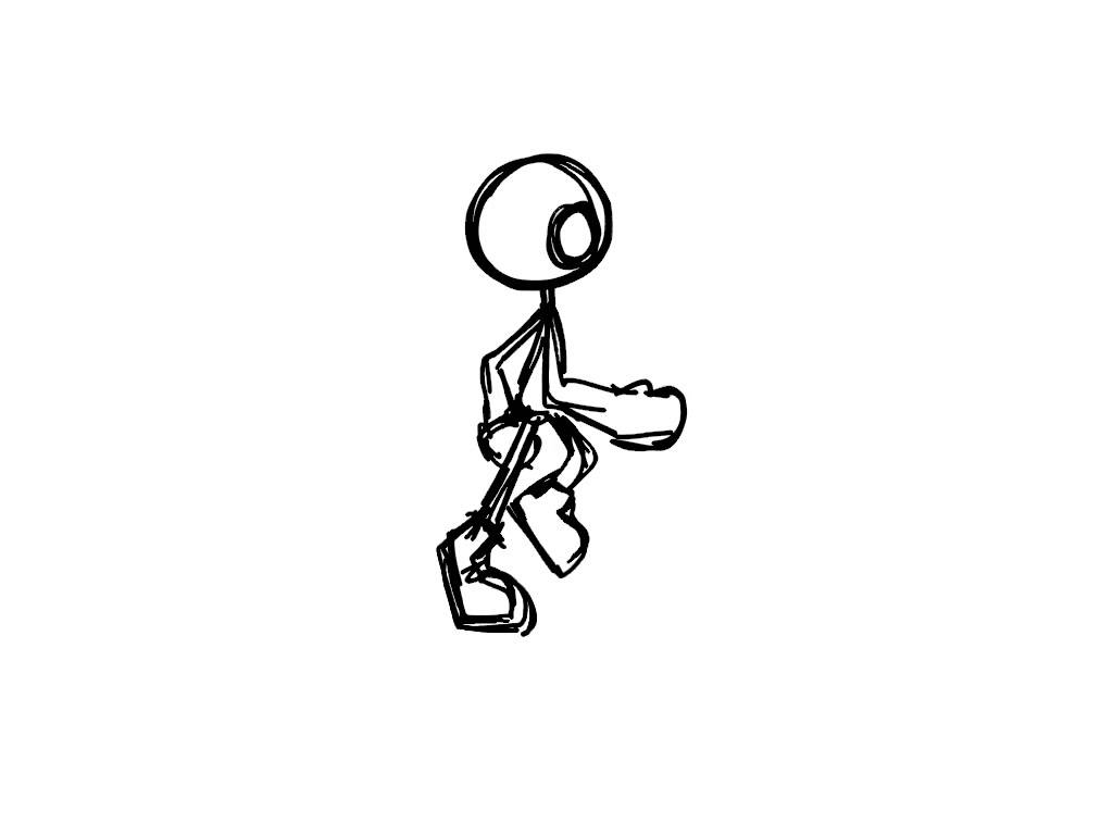 Free Cartoon Person Walking, Download Free Cartoon Person Walking png ...