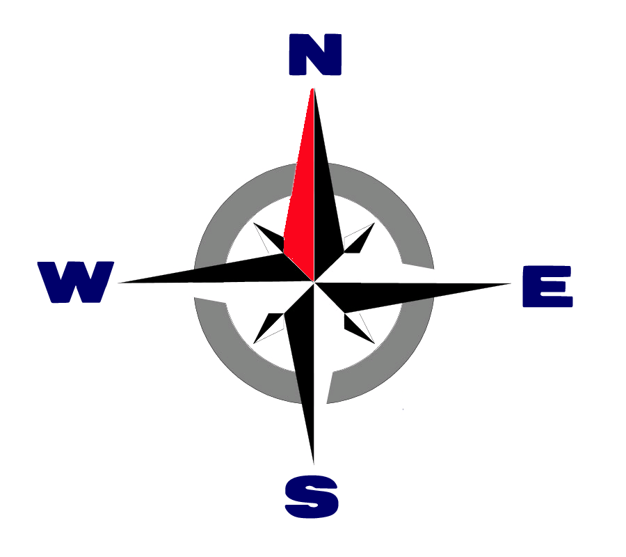 North Arrows Compass Rose Editable Symbols For Map Design Map | My XXX ...