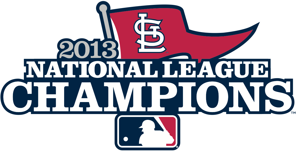 2013 St. Louis Cardinals - National League Champions Logo