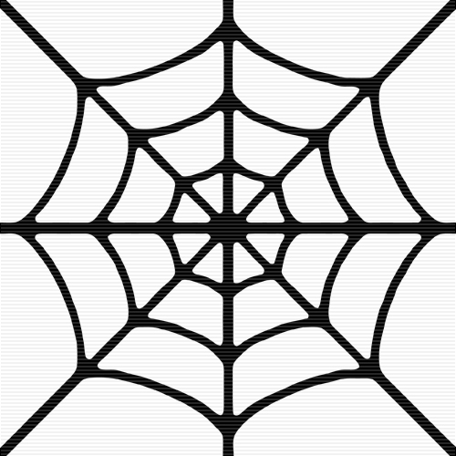Pix For  Halloween Spiderweb Clip Art