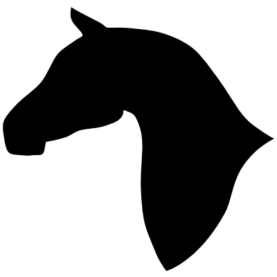 horse head vector png