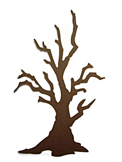 simple tree cut out - Clip Art Library