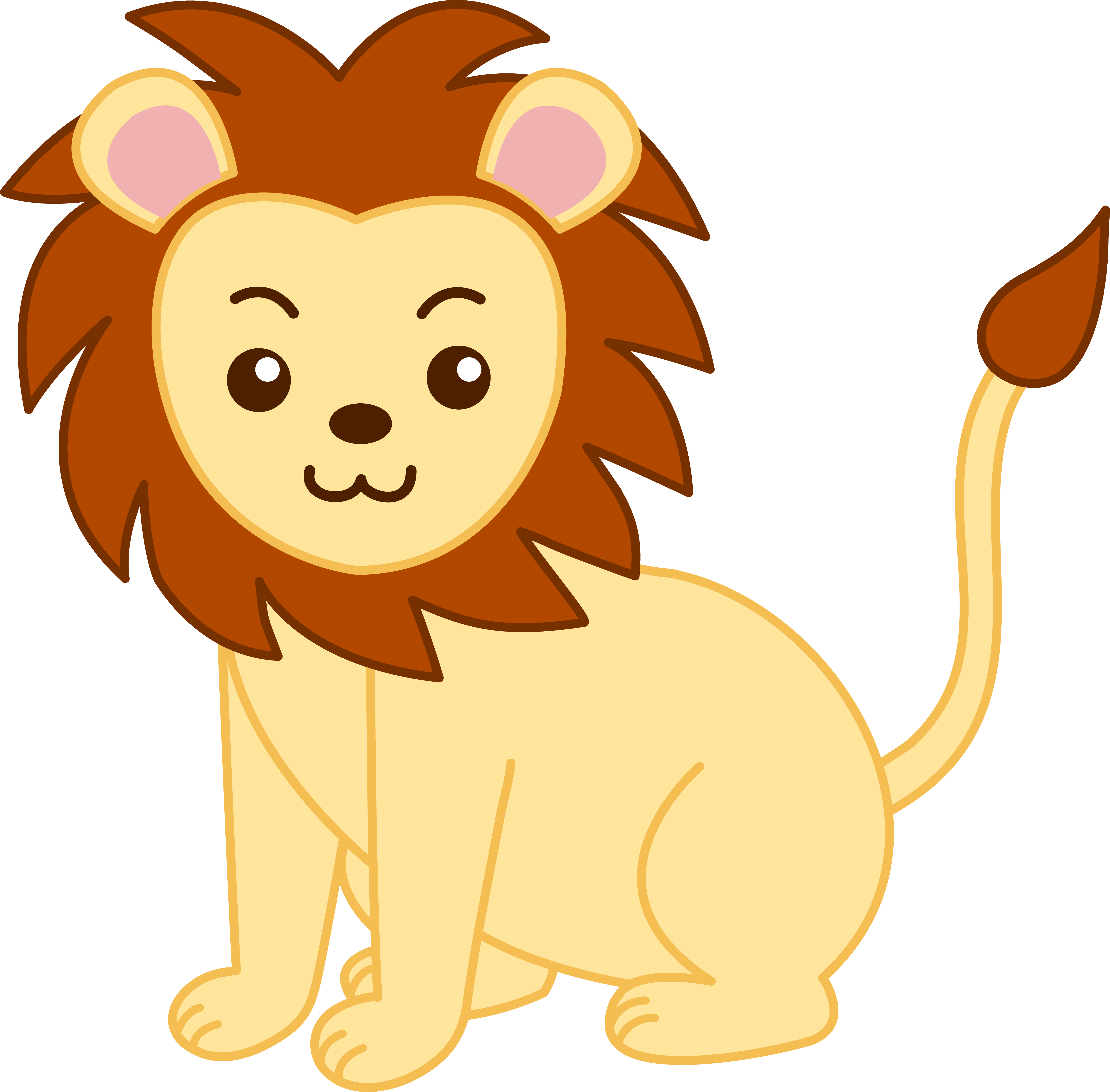 Baby Lion Clipart - Cute and Adorable Lion Images for Kids