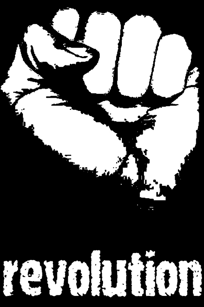 Revolution Symbol - Raised Fist Icon for Activism & Social Change