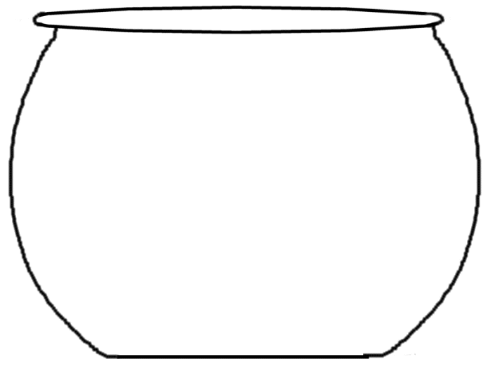 Free Printable Fish Bowl Template With Nothing In It