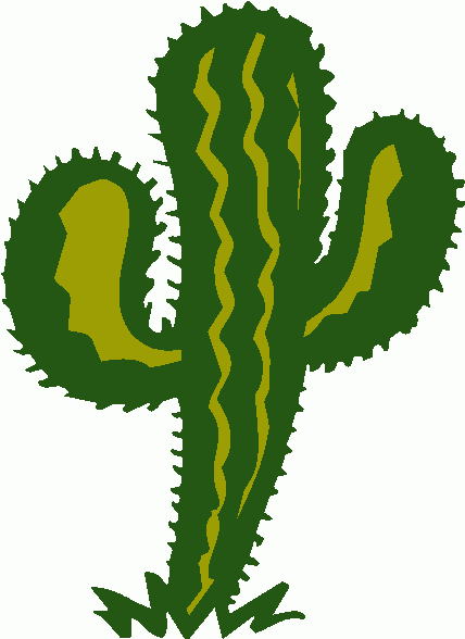 Saguaro Cactus Illustration - Desert Icon for Design & Education