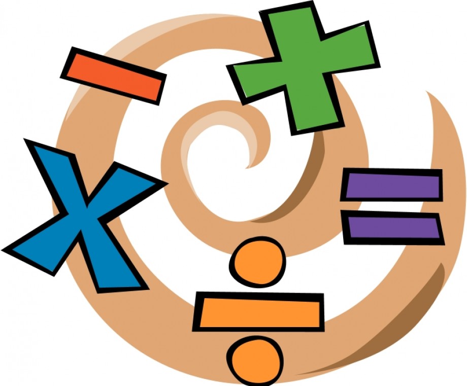 simple math equations clipart