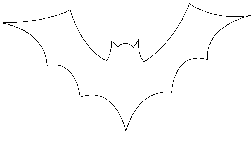 Halloween Bats Clip Art 