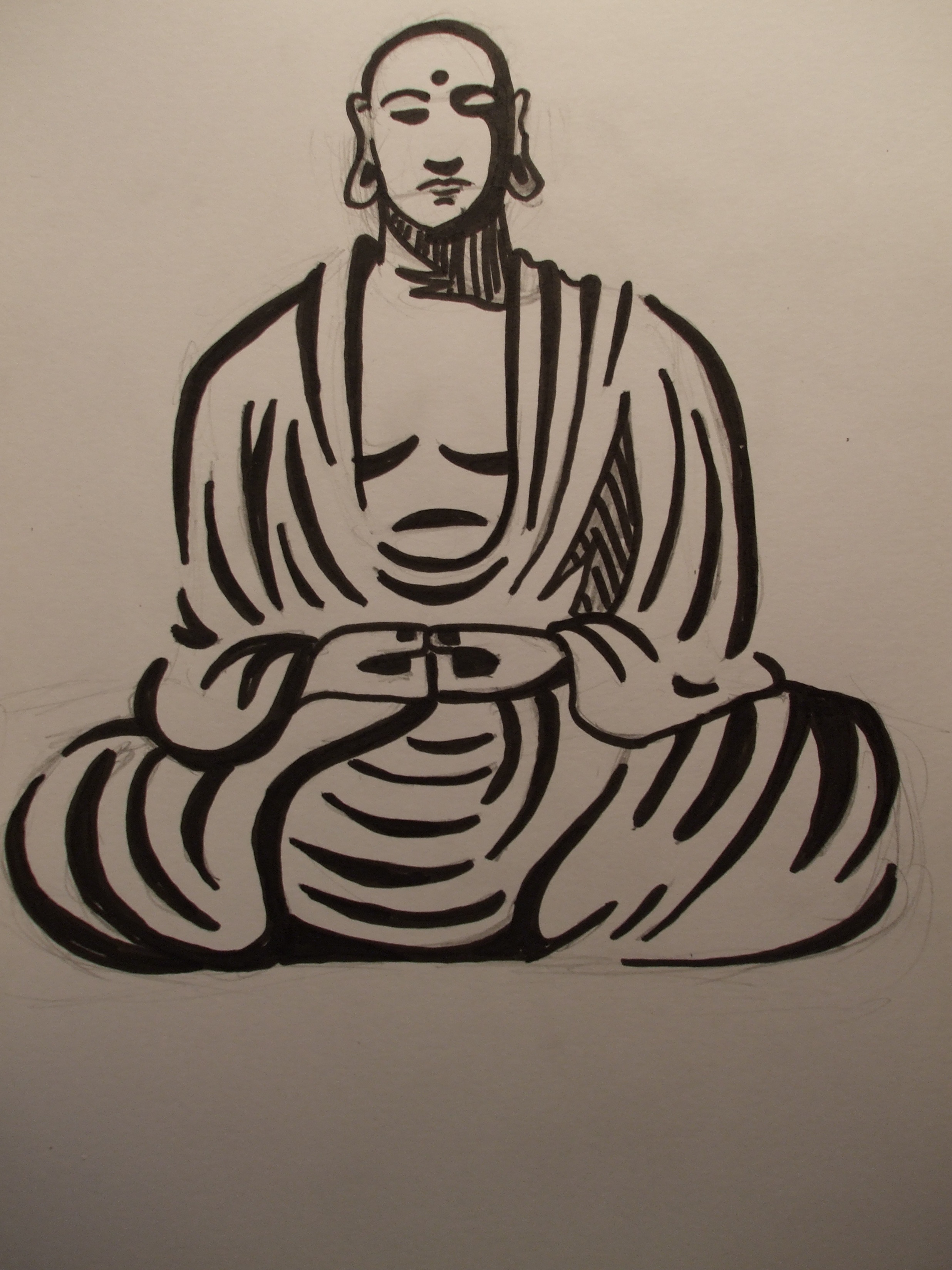 Buddha Drawing Images  Browse 234851 Stock Photos Vectors and Video   Adobe Stock