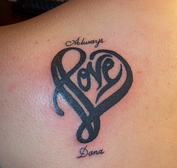 Ajay name tattoo || ajay nane tattoo with heart &heartbeat || | Name tattoo  designs, Name tattoos, Heart tattoos with names