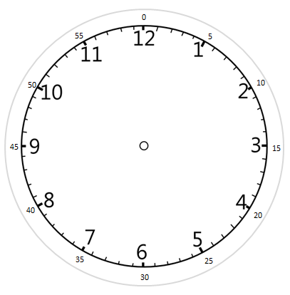 Blank Clock Face - A Versatile Template for Timekeeping and Design