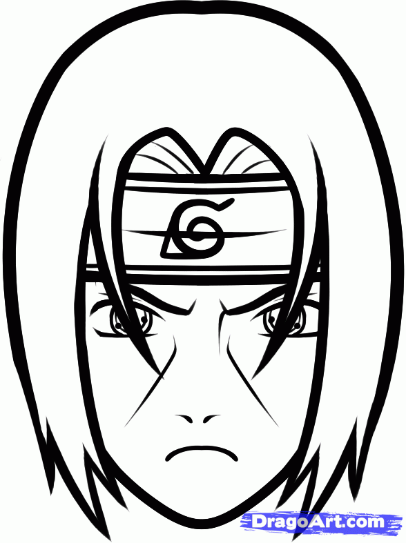 Itachi Uchiha Akatsuki Naruto Desenho  Naruto sketch drawing, Naruto  drawings easy, Naruto uzumaki art