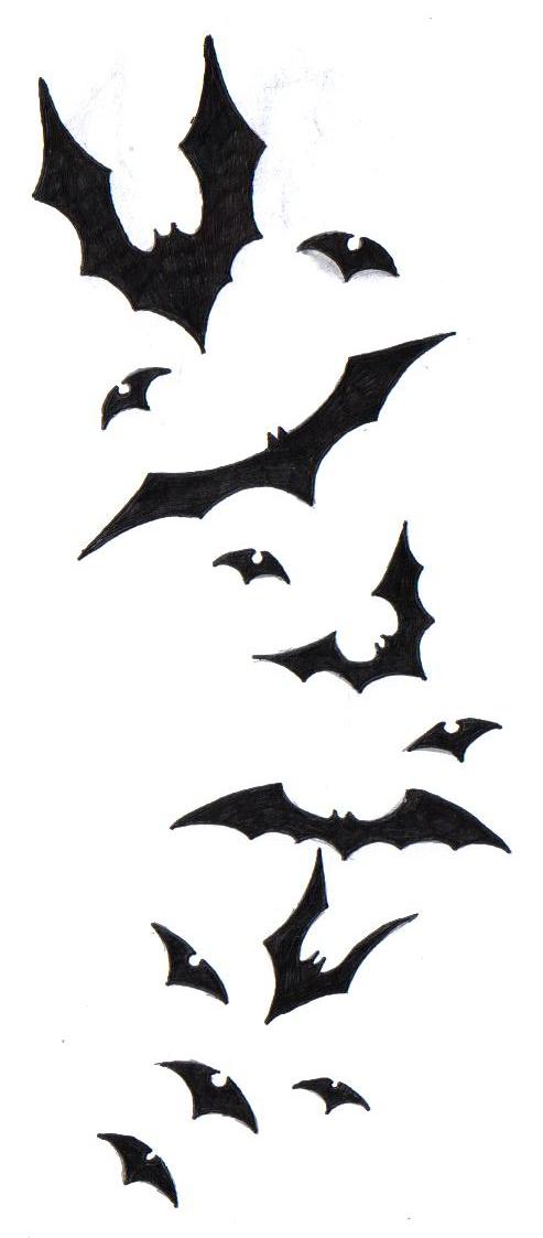 Bat Tattoo Stickers for Sale | Redbubble