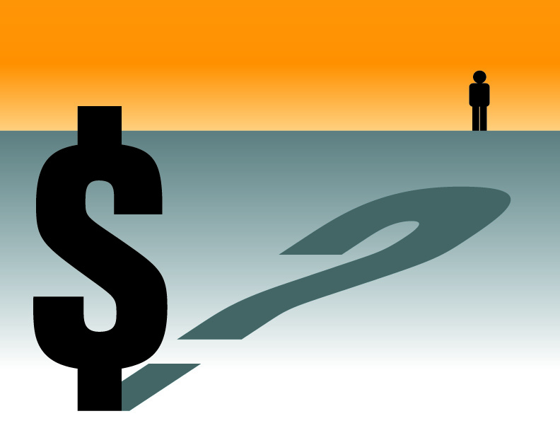 Financial Uncertainty and Decision-Making - Visual Metaphor
