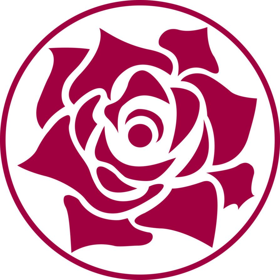 rose vector logo
