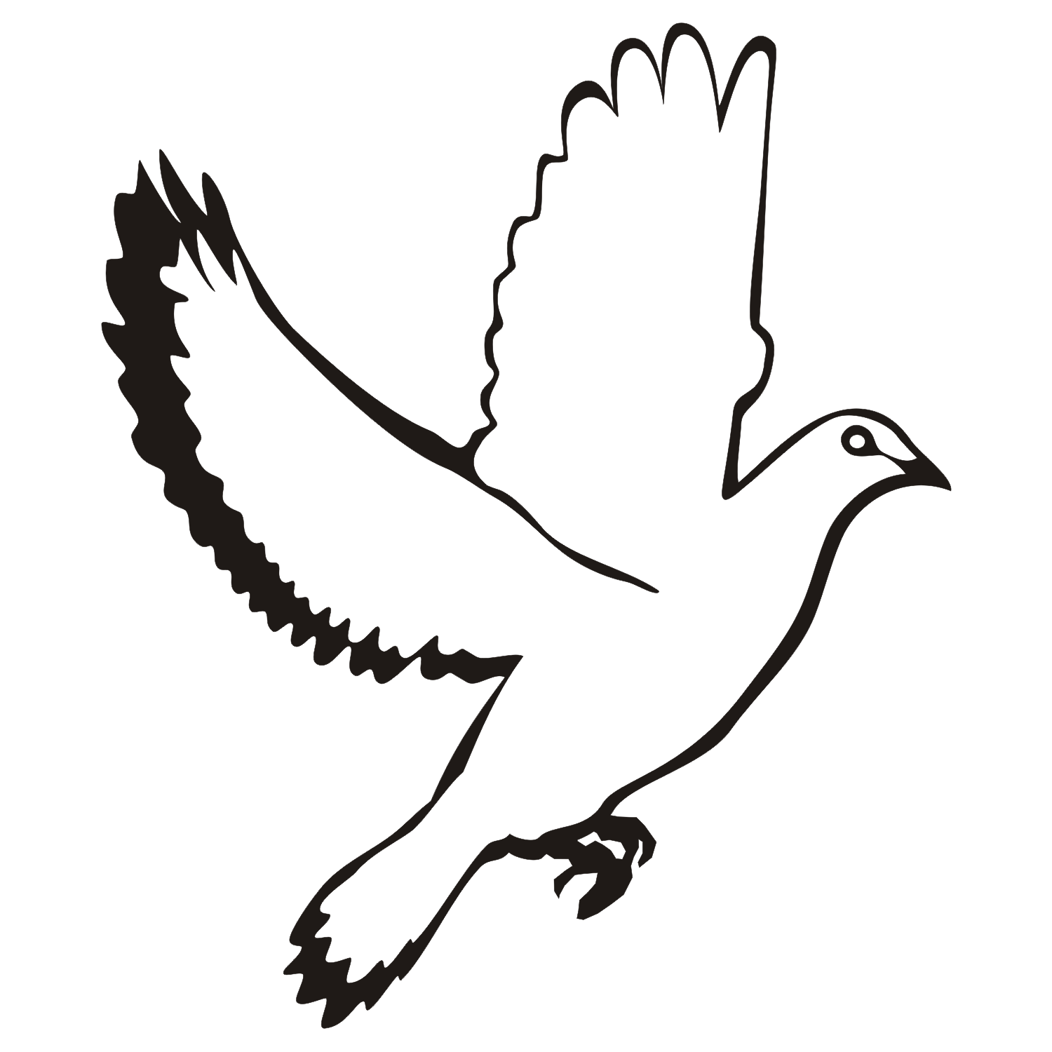 Dove Bird SVG