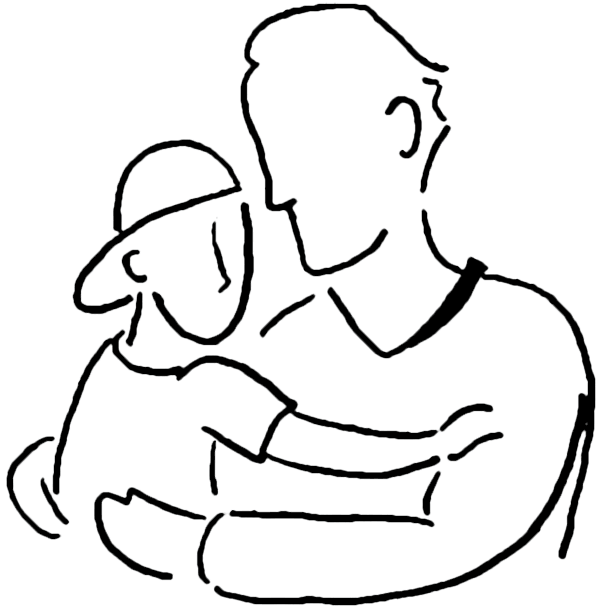 Father Clip Art Black And White | Clipart library - Free Clipart Images