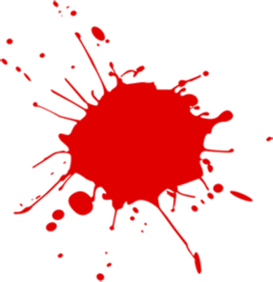 Blood Splatter PSD, free vector 
