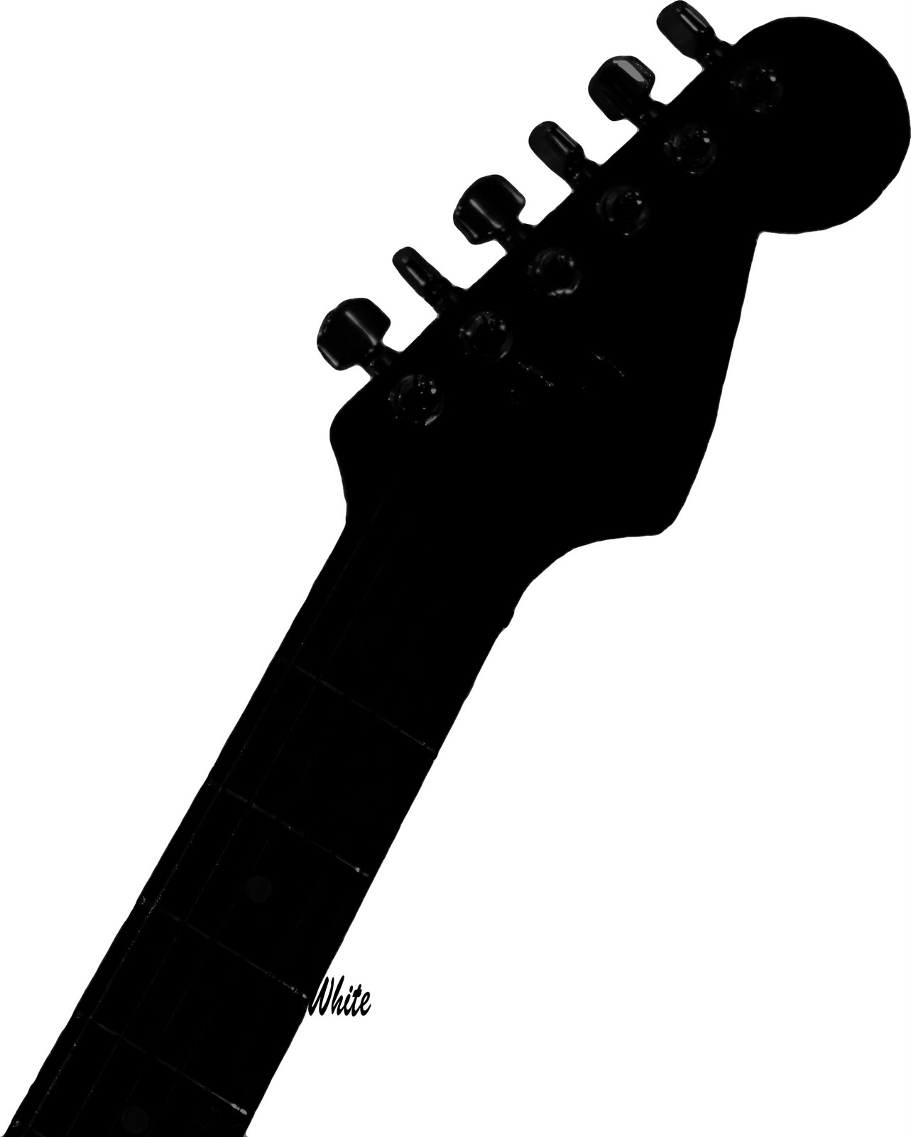 Guitar Silhouette Clipart - Free Clip Art Images