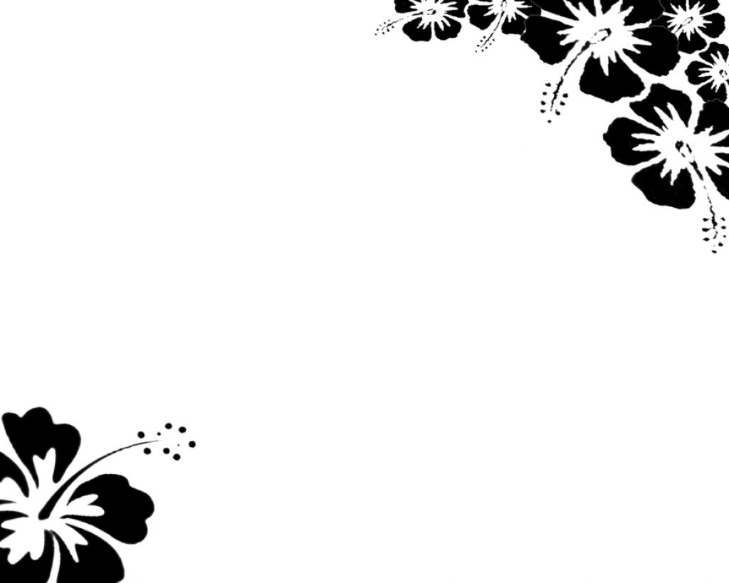 black-and-white-flower-borders 