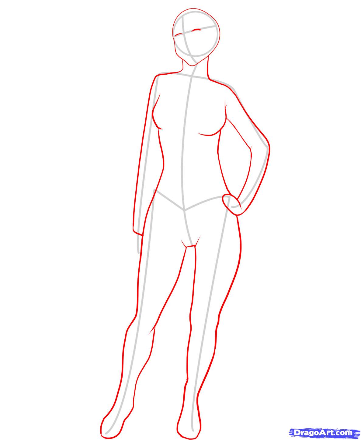 16 Body template ideas  drawing base anime poses reference drawing poses