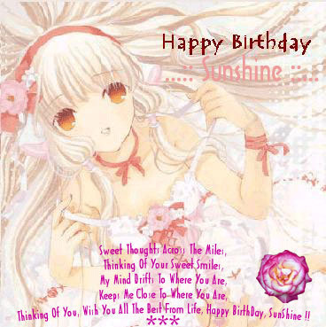 Share 64 happy birthday anime images best  induhocakina