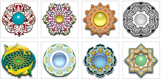 Islamic Art Png Material ? Graphics Collection | My Free Photoshop 