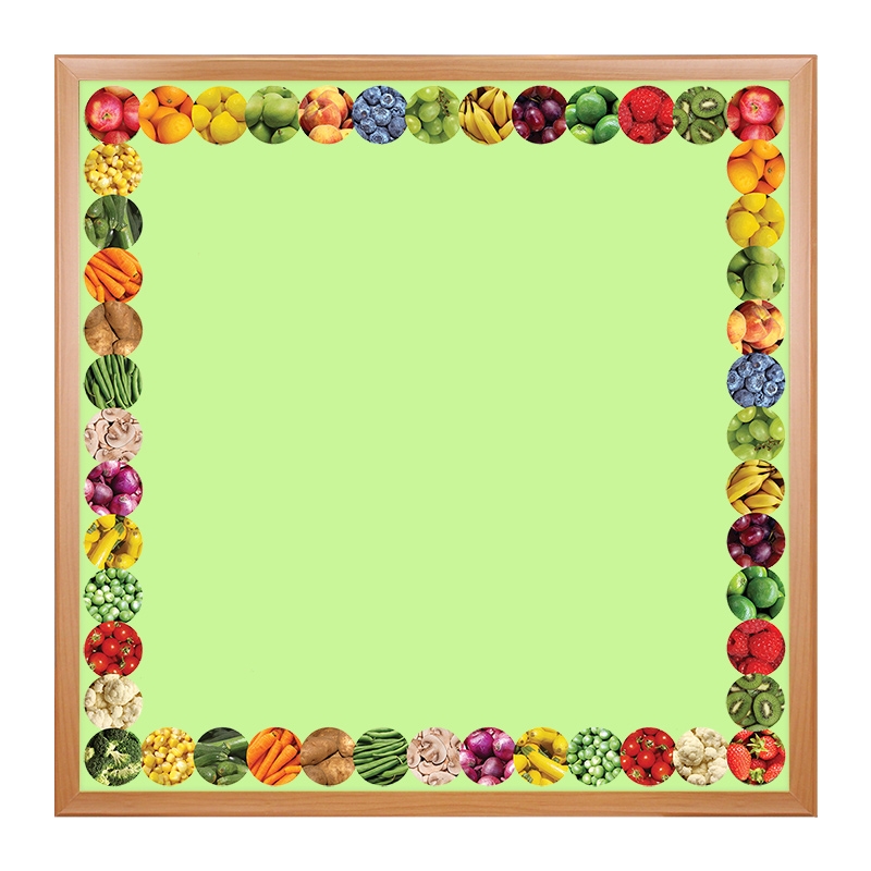 Free fruit and vegetable borders clip art
