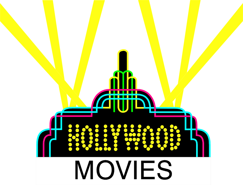 Free Stock Photos | Illustration of a Hollywood sign with movies 