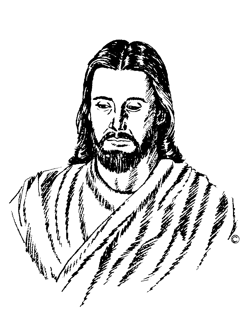 christian clipart free black and white