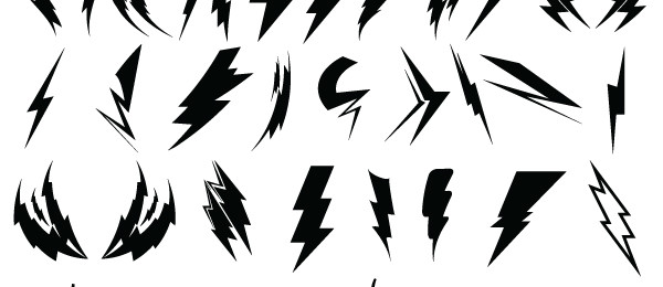 cool lighting bolt drawing - Clip Art Library