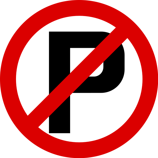 Free Printable No Parking Signs - Clipart library