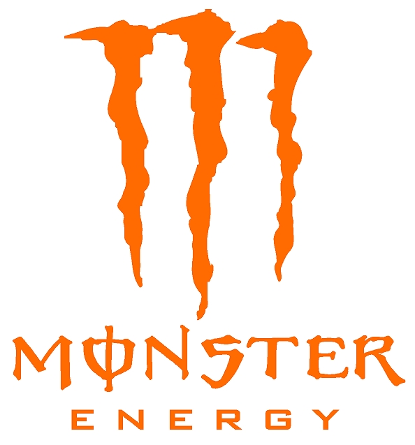 Orange Monster Energy Logo