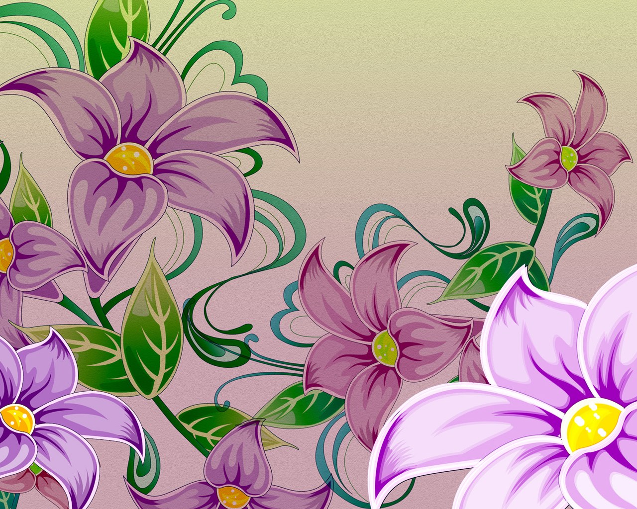 Illustrator Flower Design