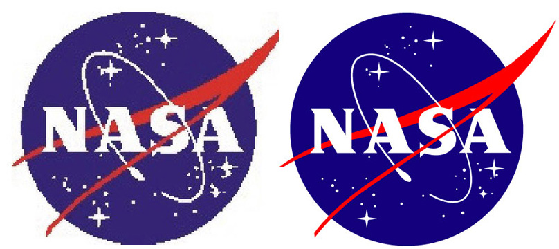 nasa logo with clear background