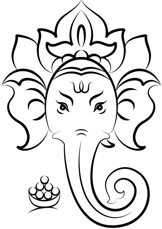 Ganesh drawing hi-res stock photography and images - Page 2 - Alamy-saigonsouth.com.vn