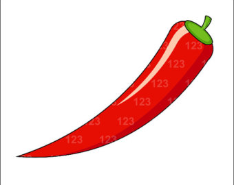 Red Chili Pepper Illustration - Vibrant & High-Quality Clipart