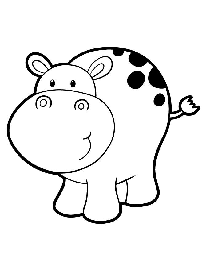 How to Draw Hippo for Kids (Paperback) - Walmart.com