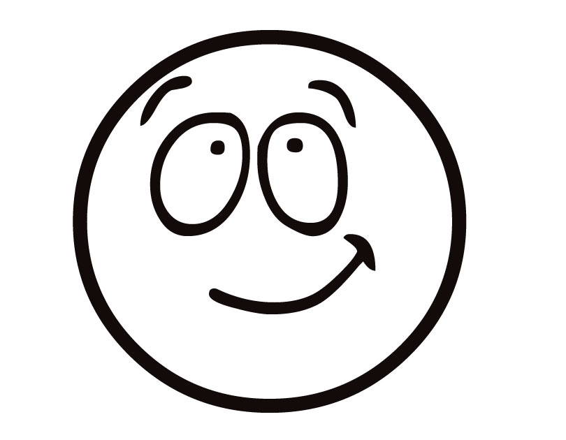 Smiley Face Clip Art Black And White | Clipart library - Free 