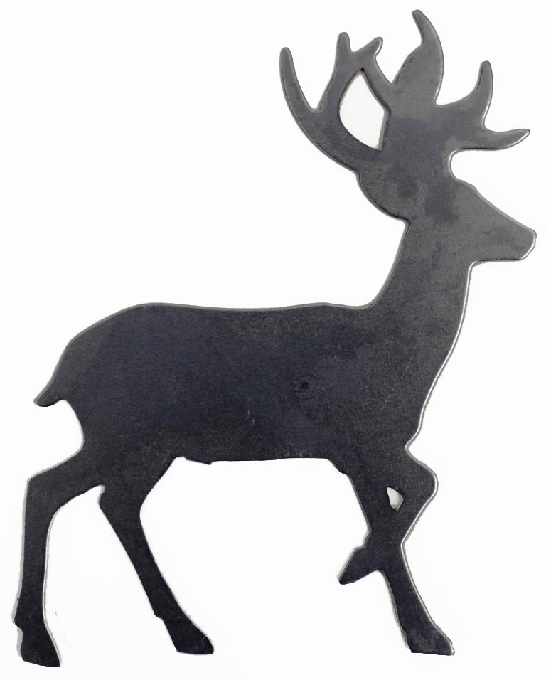 Metal Stamping Deer Silhouette