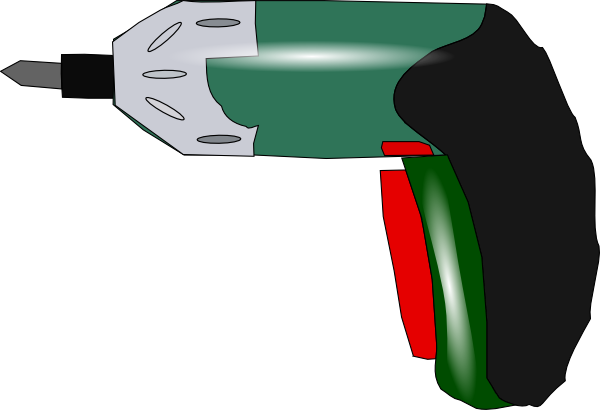 Electric Drill clip art - vector clip art online, royalty free 