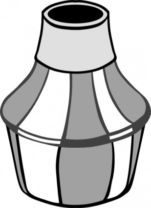 Funnel-Shaped Musical Mute or Lab Funnel - Vector Illustration