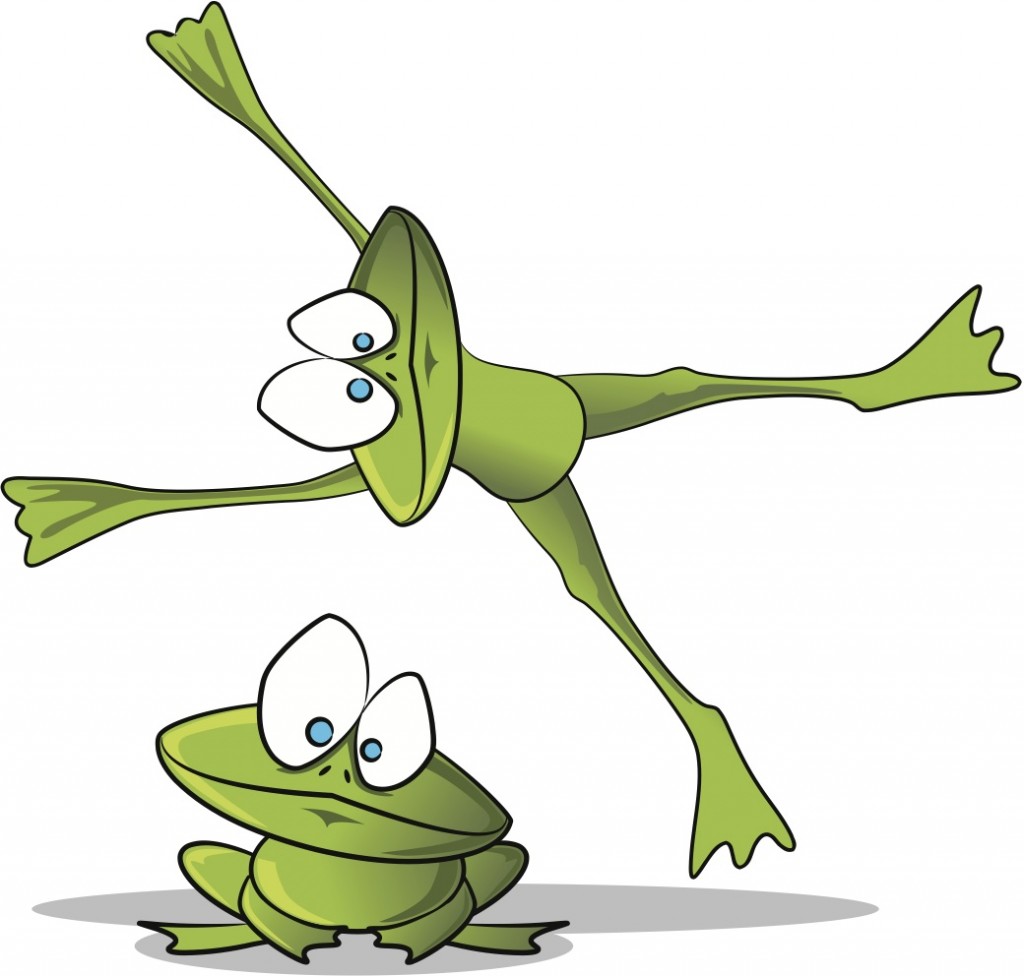 Picture Of Cartoon Frogs - Clipart library