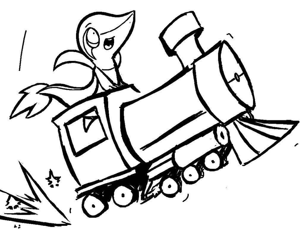 Choo Choo Charles Coloring Pages